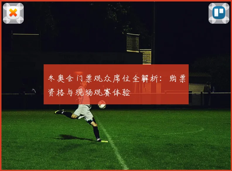 冬奥会门票观众席位全解析：购票资格与现场观赛体验